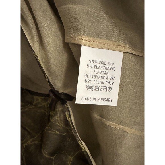 Herve Leger Paris Silk Blend Sheer Top Size US 6 - Picture 14 of 16